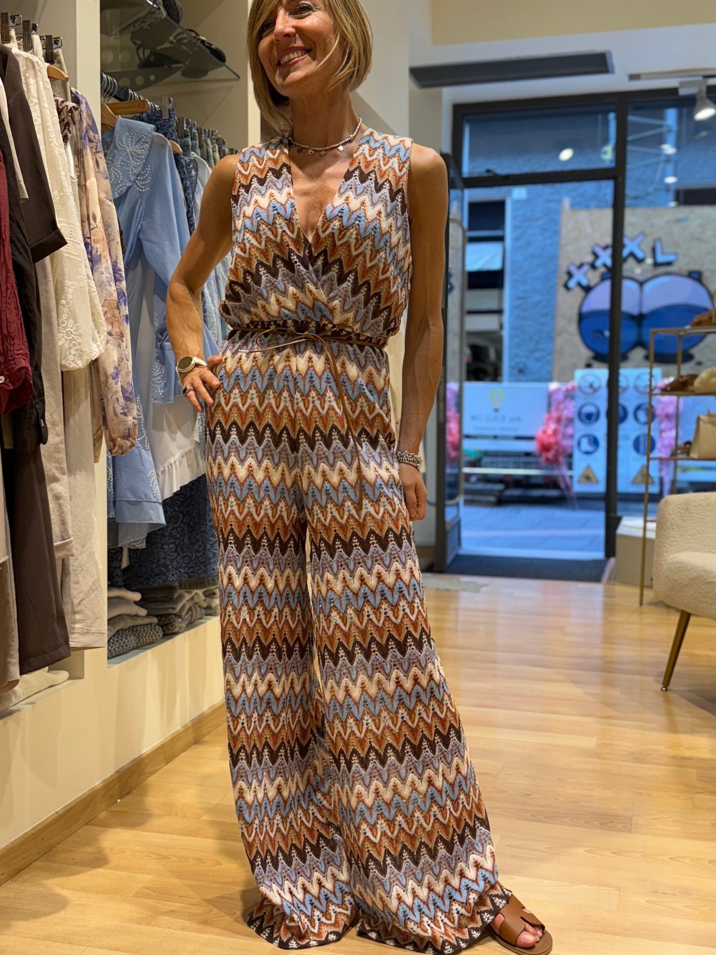 tuta stile missoni