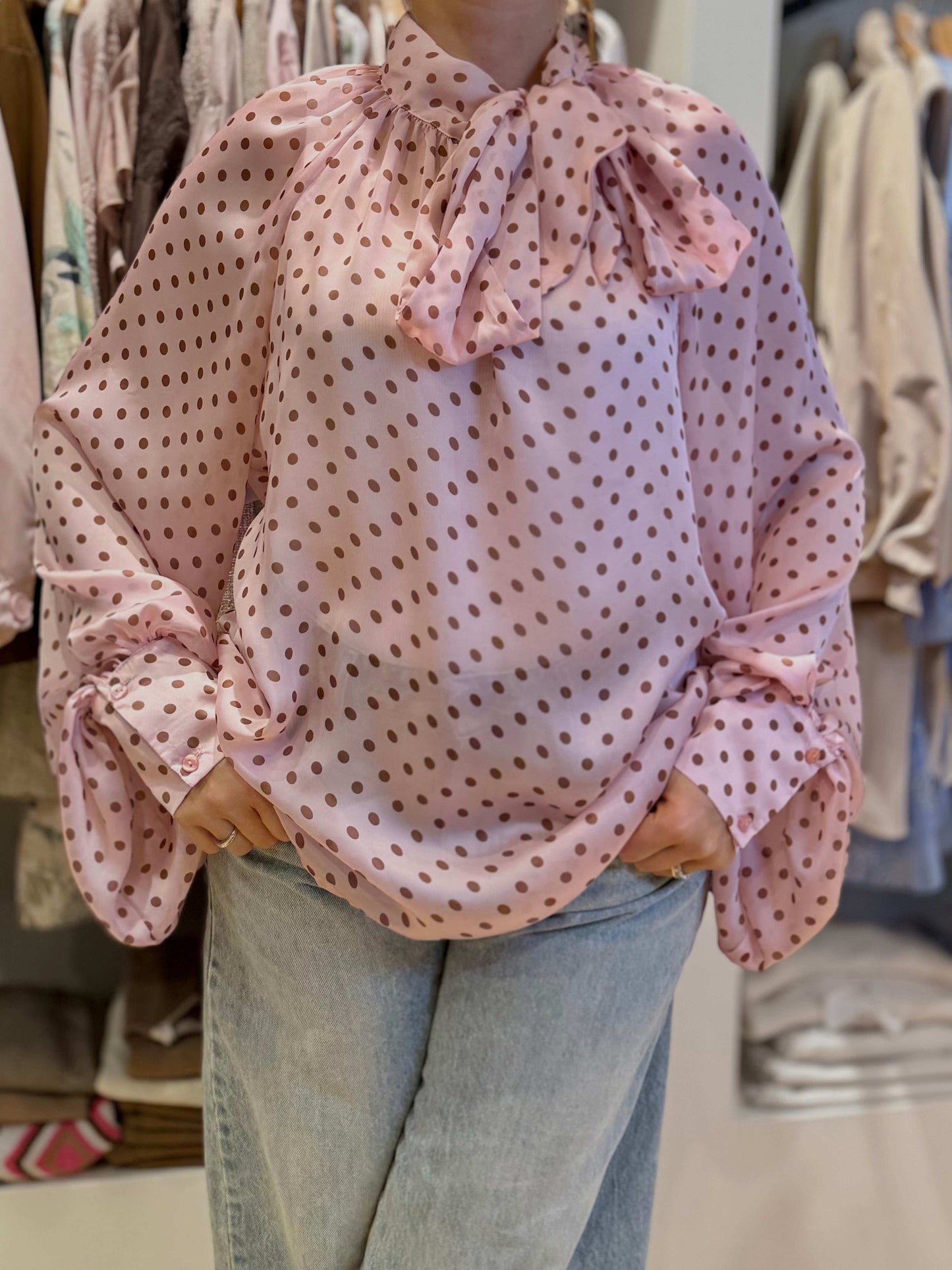 blusa pois