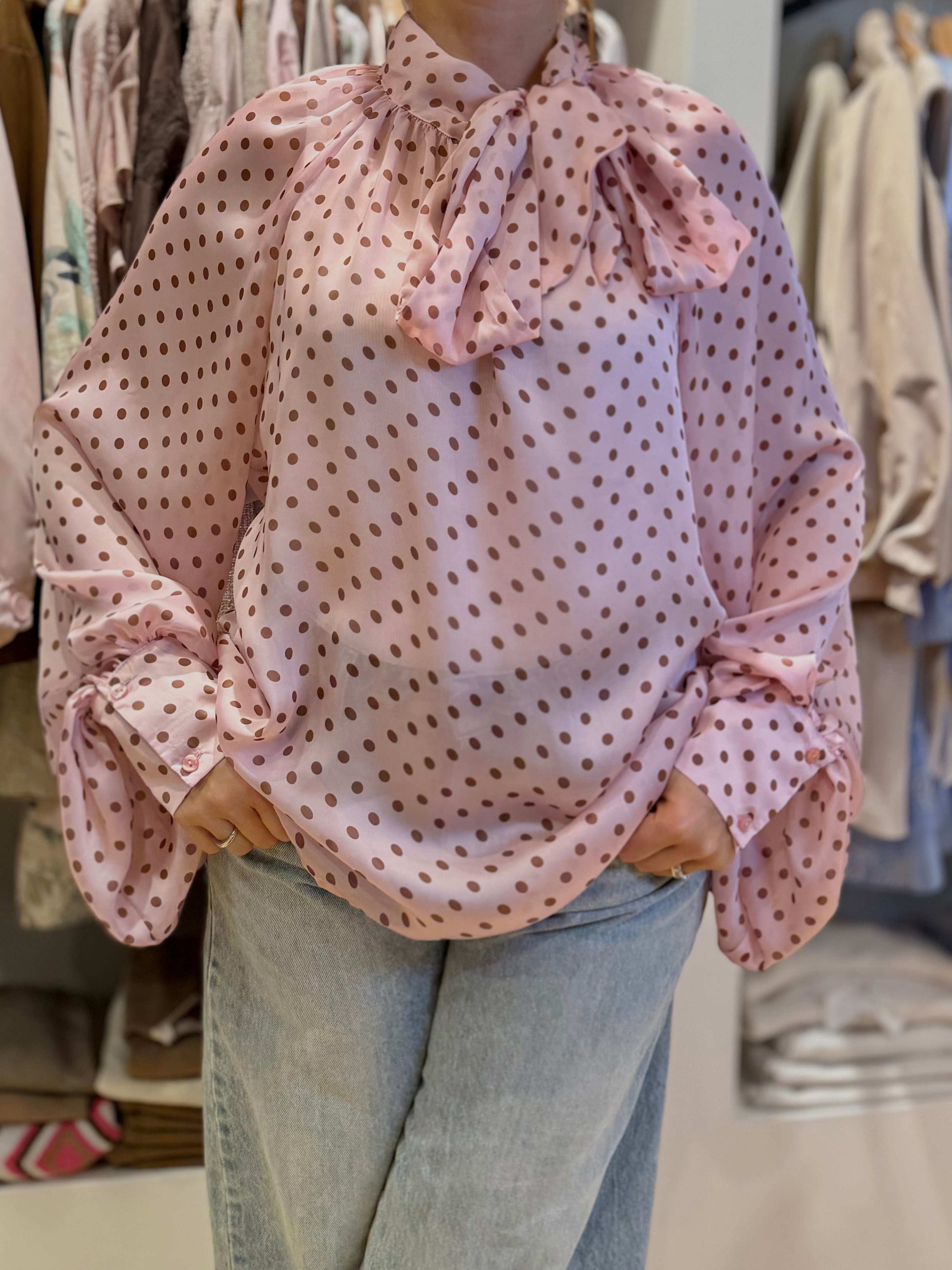 blusa pois