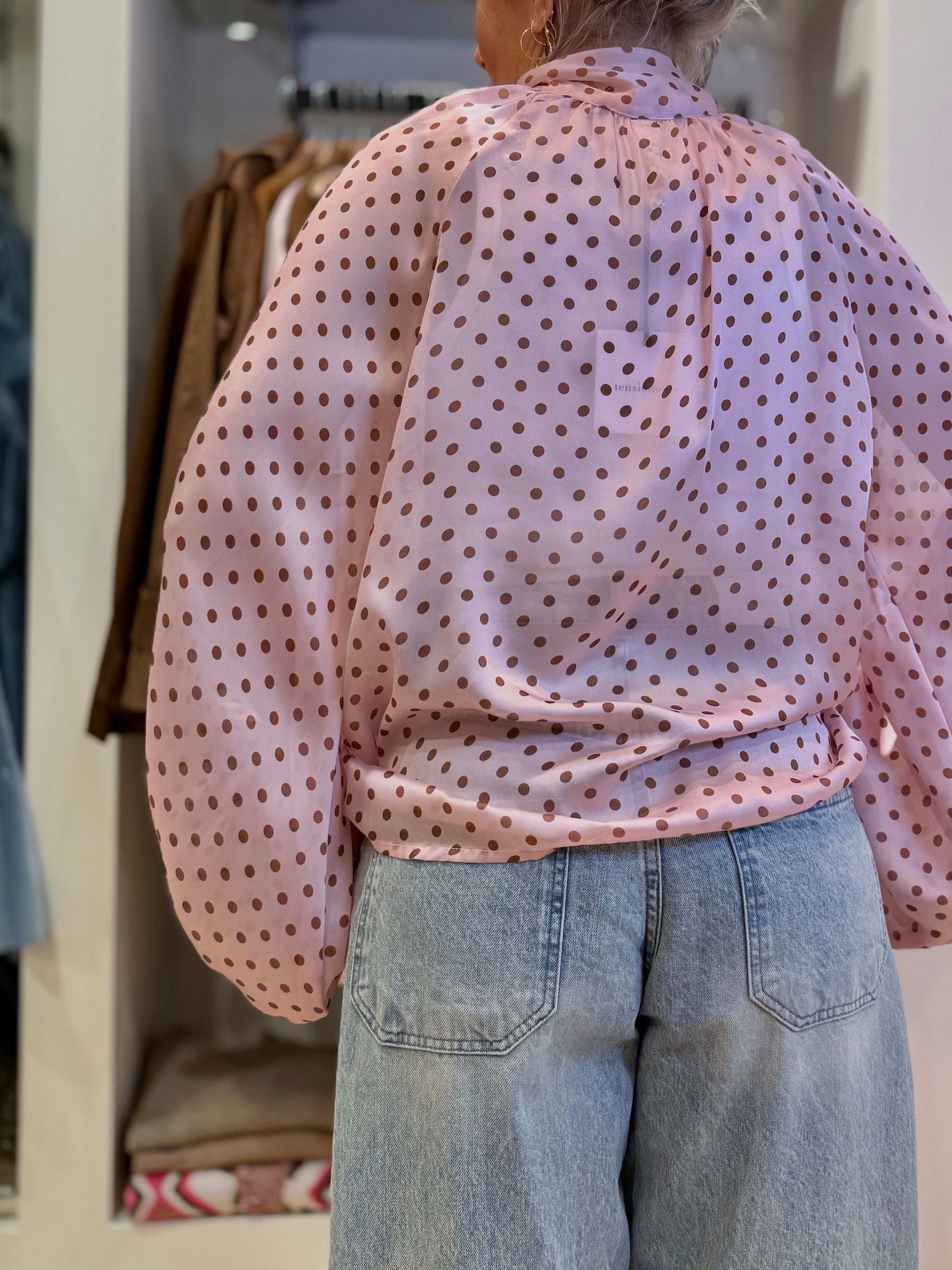 blusa pois