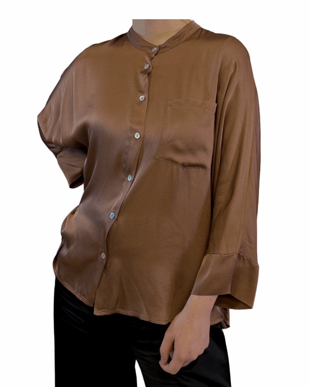 Camicia Nocciola